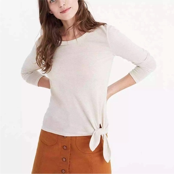 Madewell Tops - Madewell longsleeves cream top